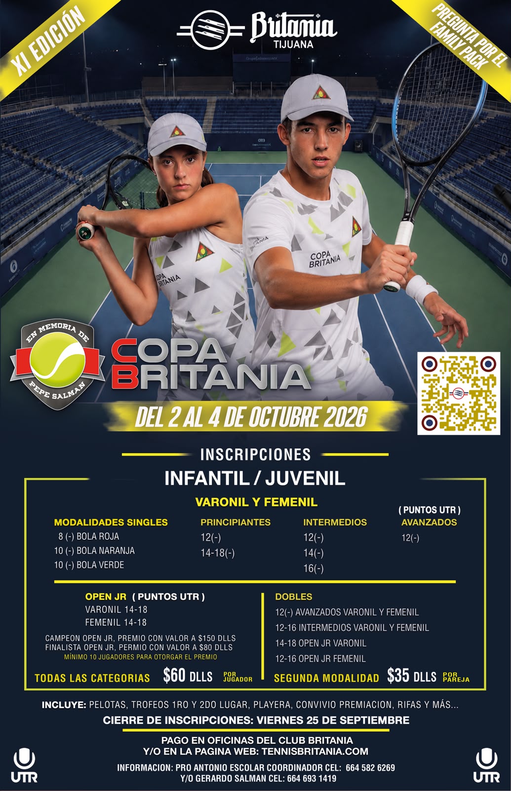 XI Copa Britania 2026 Infantil - Flyer Flyer XI Copa Britania 2026 Infantil y Juvenil